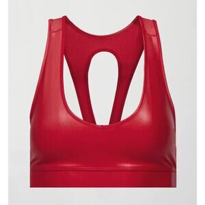 Carbon 38 Crimson Red Action Bra 2.0 Takara Shine Deep Scoop Racerback S Small